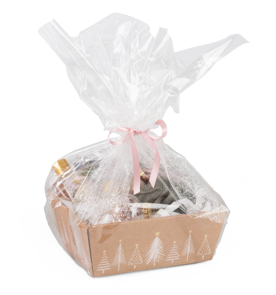 vous trouverez du film PP pour emballer les paniers-cadeaux sur www.medewo.ch
