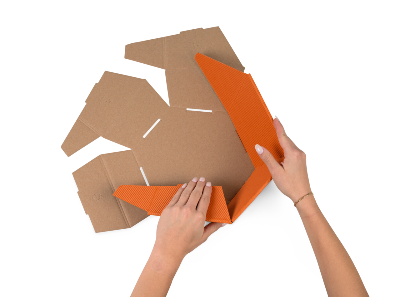 les paniers se dressent en un tour de main par simple emboîtement  