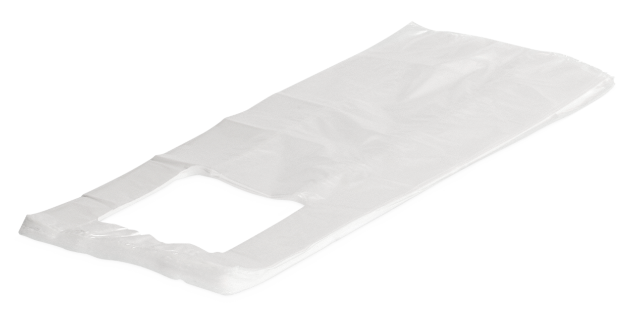 Sac à noeuds en PEHD 220×120×490 mm, 10 µm, en liasse de 50 pièces