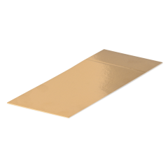 Banderole 139×68×34 mm, or, pour boîte de chocolats blanc