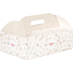 Boîte de transport pour patissiere «FRISCH & fein»