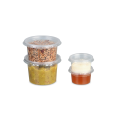 Pot à sauce et couvercle en PP