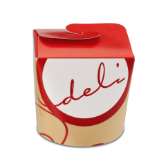 Boîte à emporter MAXI, «deli», 100×90×100 mm, 750 ml