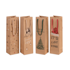 Pochette pour bouteilles NOËL
