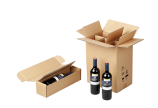 Carton pour bouteilles de 0,75 litre, certifiés DHL