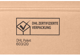 Carton pour bouteilles de 0,33 à 0,50 litre, certifiés DHL