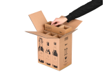 Carton pour bouteilles de 0,33 à 0,50 litre, certifiés DHL