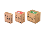 Carton pour bouteilles de 0,33 à 0,50 litre, certifiés DHL