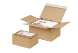 Carton à fond automatique COMFORT-BOX avec fermeture adhésive