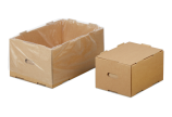 Bac KLT (support de petites charges) en carton ondulé, empilable