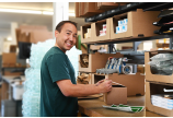 Carton de stockage/transport avec ouverture