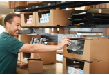 Carton de stockage/transport avec ouverture