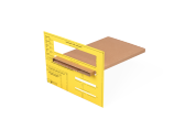Emballage pour livres / étui croix en carton brun MECAWELL® STRONG