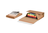 Emballage pour livres / étui croix en carton brun MECAWELL® STRONG