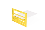 Pochette d'expédition carton avec fermeture adhésive blanc