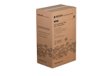 Chips d'emballage en papier dans un carton distributeur