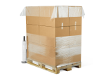 Coiffe plastique pour palettes RECYCLE