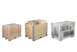 il existe une housse adaptée à chaque hauteur de palette. Les housses de protection peuvent par ailleurs également être utilisées comme sac intérieur.