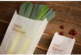 Sachet pliable en papier «nur Natur»