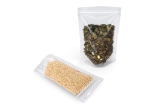 Sachet autoporteur transparent