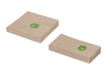 Serviette en ouate de cellulose brune