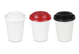 Couvercle pour gobelet à café to go en PS
