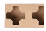 structure flexible – convient à différentes tailles de gobelets
