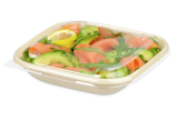adapté pour le bol en bagasse rechtangulaire