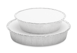 Couvercle pour barquette en aluminium ronde