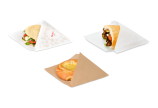 Pochette à snack ouverte des 2 côtés
