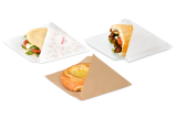 Pochette à snack ouverte des 2 côtés