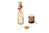 Étiquette cadeau et produits avec cordon de fermeture