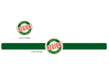 fermez et décorez vos boîtes à emporter avec le design «aus der Region» (de la région), disponible en 2 versions dans notre webshop