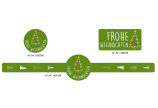 fermez et décorez vos bols et autres pour la période de Noël avec le design «Waldweihnacht» (Noël en forêt), disponible en 3 versions dans notre webshop