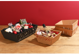 Paniers-cadeaux pour des cadeaux de Noël parfaitement emballés