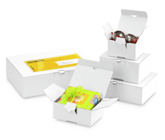 Carton à fond automatique QUICK-BOX® avec fermeture par patte