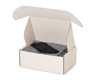 Boîte pliante avec languettes d'insertion GRAS-PAC