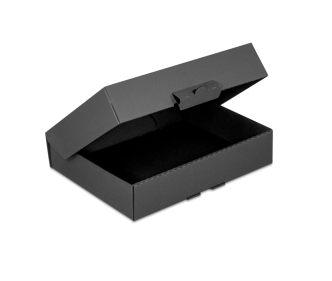 Boîte pliante à fermeture emboîtable FULL BLACK