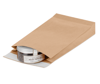 MECAFORTE® S Sachet à soufflets pour échantillons avec fermeture adhésive