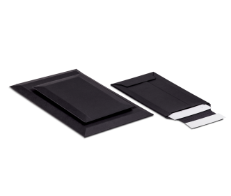 Pochette d'expédition en carton ondulé FULL BLACK