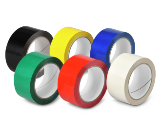 Ruban adhésif PVC en couleur