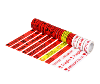 Ruban d'avertissement autocollant