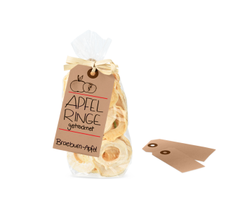 Etiquette américaine en carton