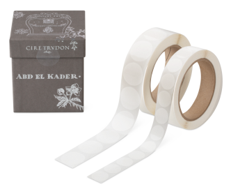 Étiquette de fermeture transparente