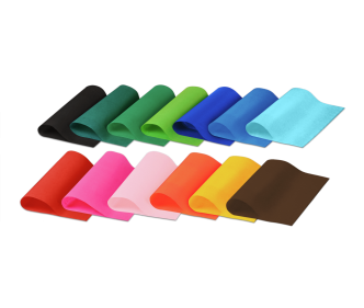 Papier de soie en feuille de couleur