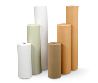 Papier d'emballage petits rouleaux