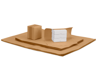 Papier d'emballage en feuilles