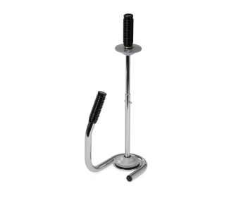 Dérouleur manuel pour film étirable, chrome