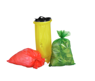 Sac poubelle coloré RECYCLE