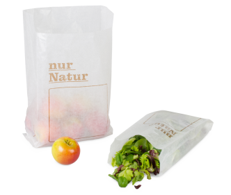 Sachet pliable en papier «nur Natur»